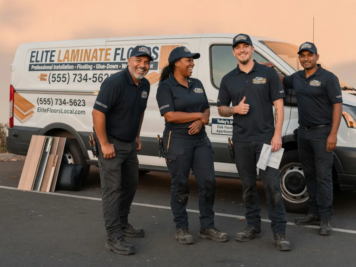 Laminate flooring installation company in Agency, MO
